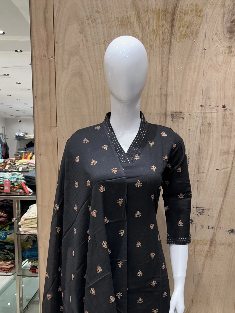 Cotton Salwar With Floral Designs 3