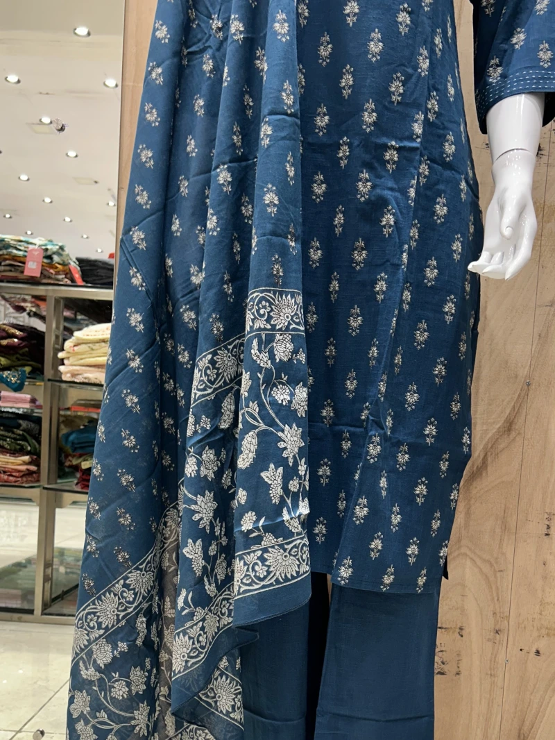 Pure Cotton Salwar With Floral Design 6