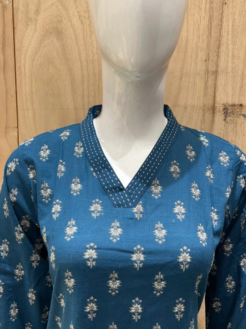 Pure Cotton Salwar With Floral Design 8